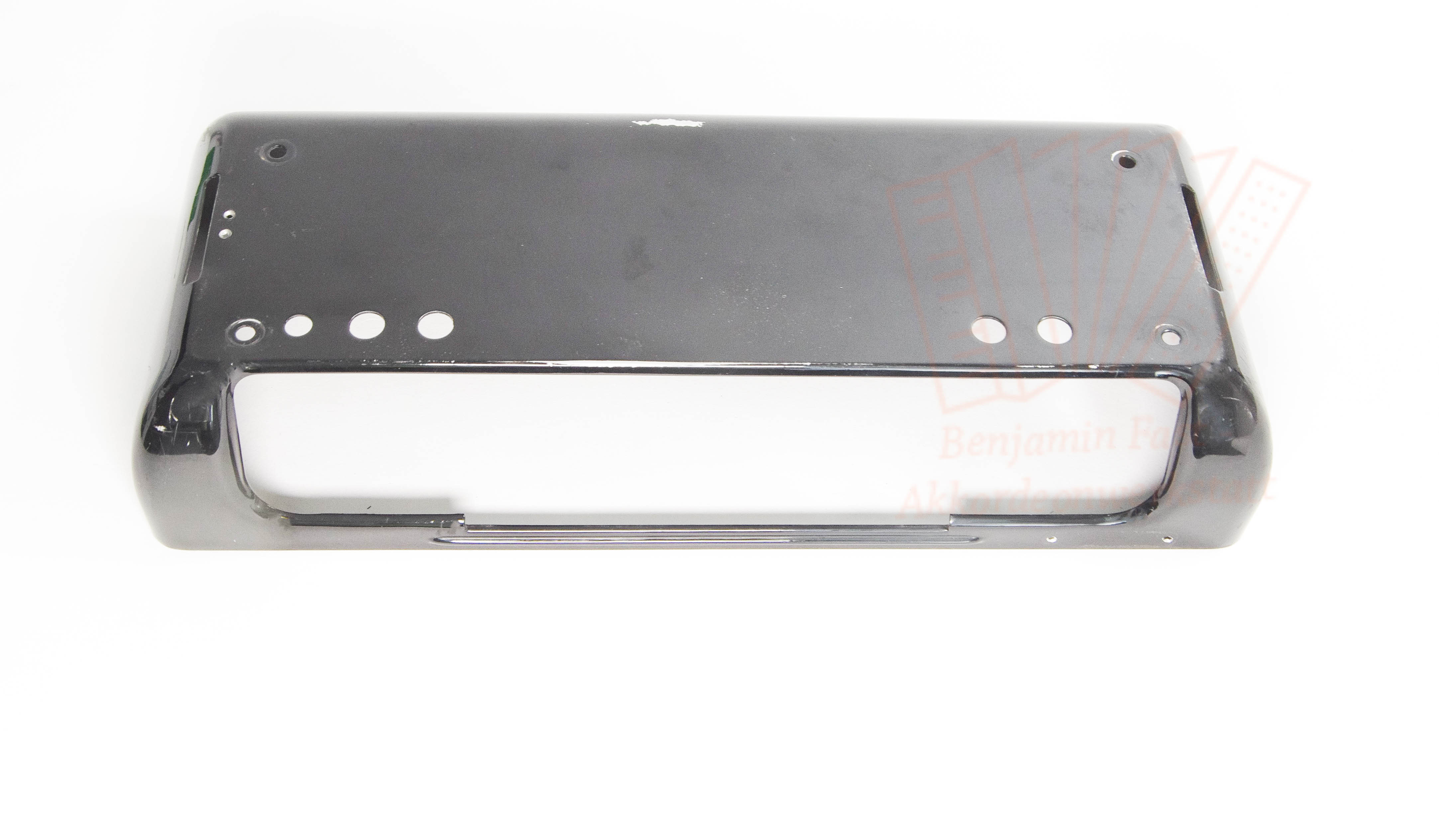 Basshaube Hohner Luica IV schwarz, gebraucht stark gebraucht