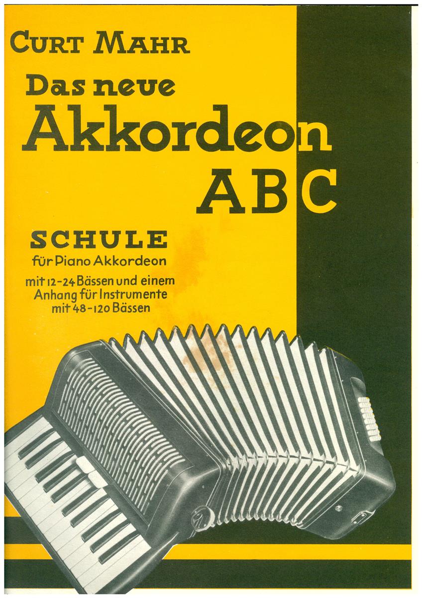Das neue Akkordeon-ABC 1, Mahr - Antiquariat Das neue Akkordeon-ABC 1, Mahr - Antiquariat