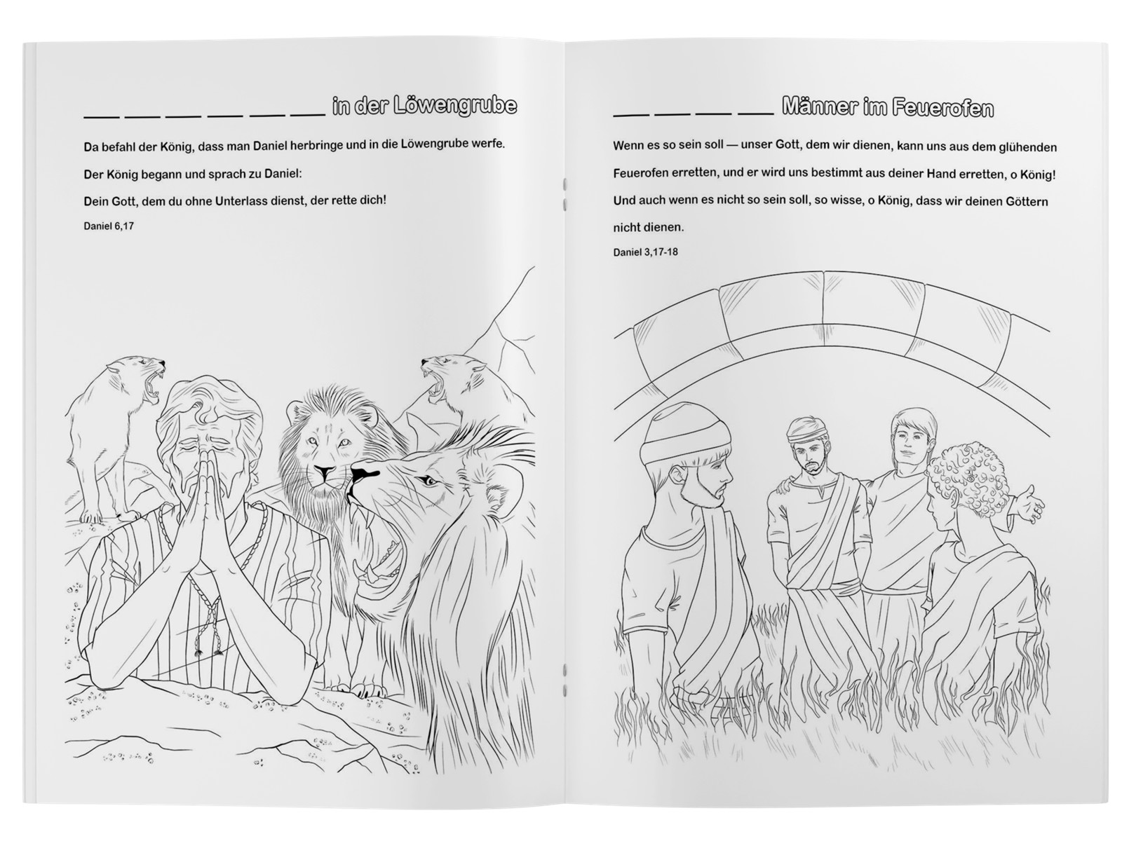 Malheft - Helden der Bibel