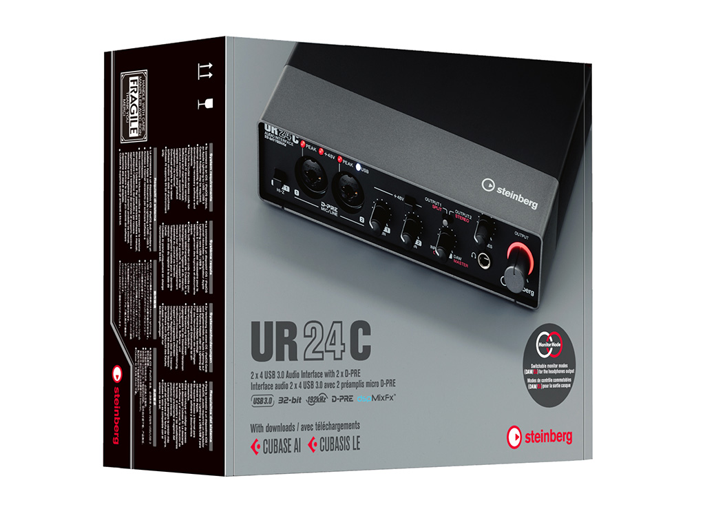 USB 3.0 Audiointerface Steinberg UR24C USB 3.0 Audiointerface Steinberg UR24C