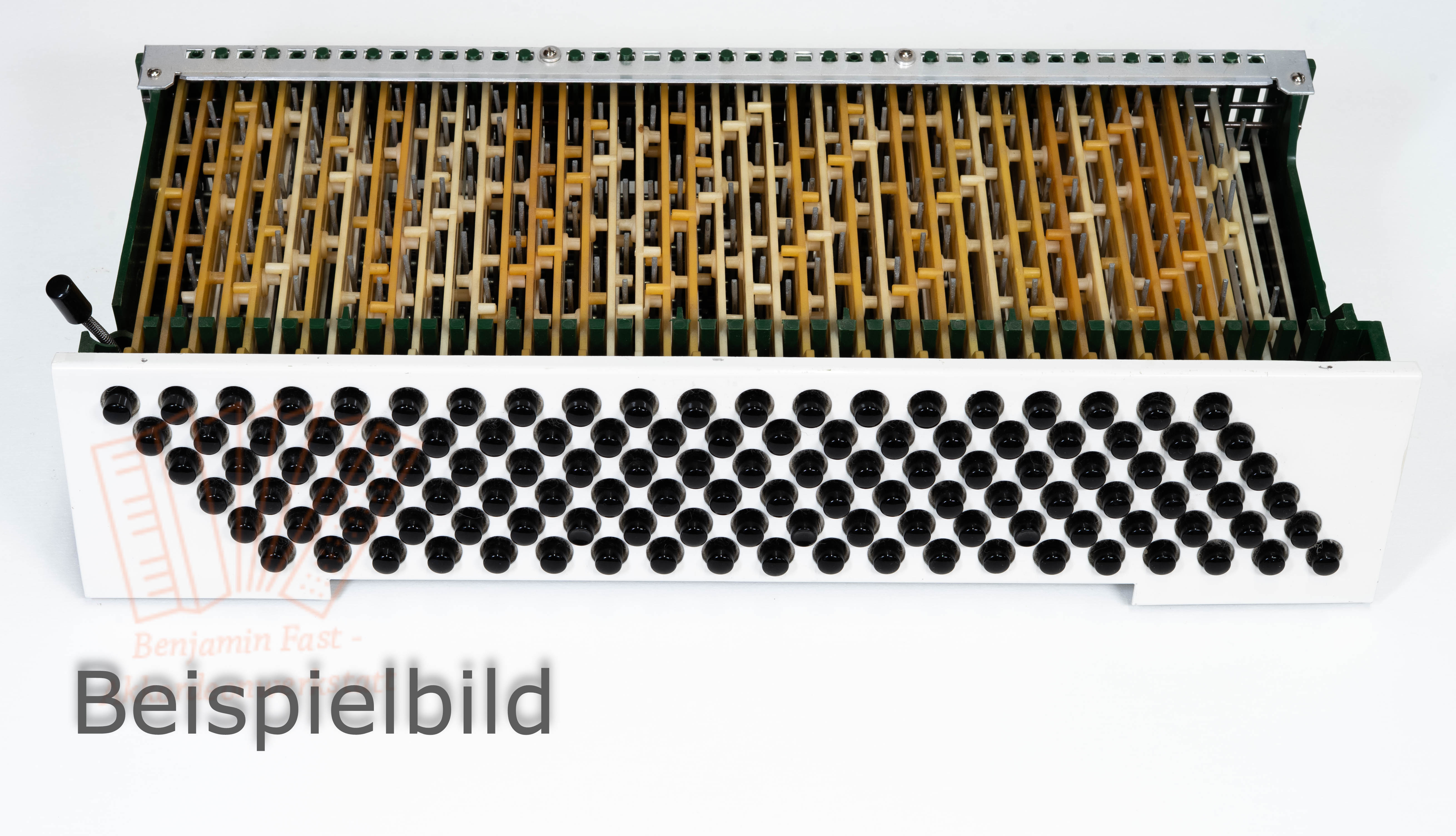 Bassmechanik Weltmeister 120 Bass komplett - gebraucht