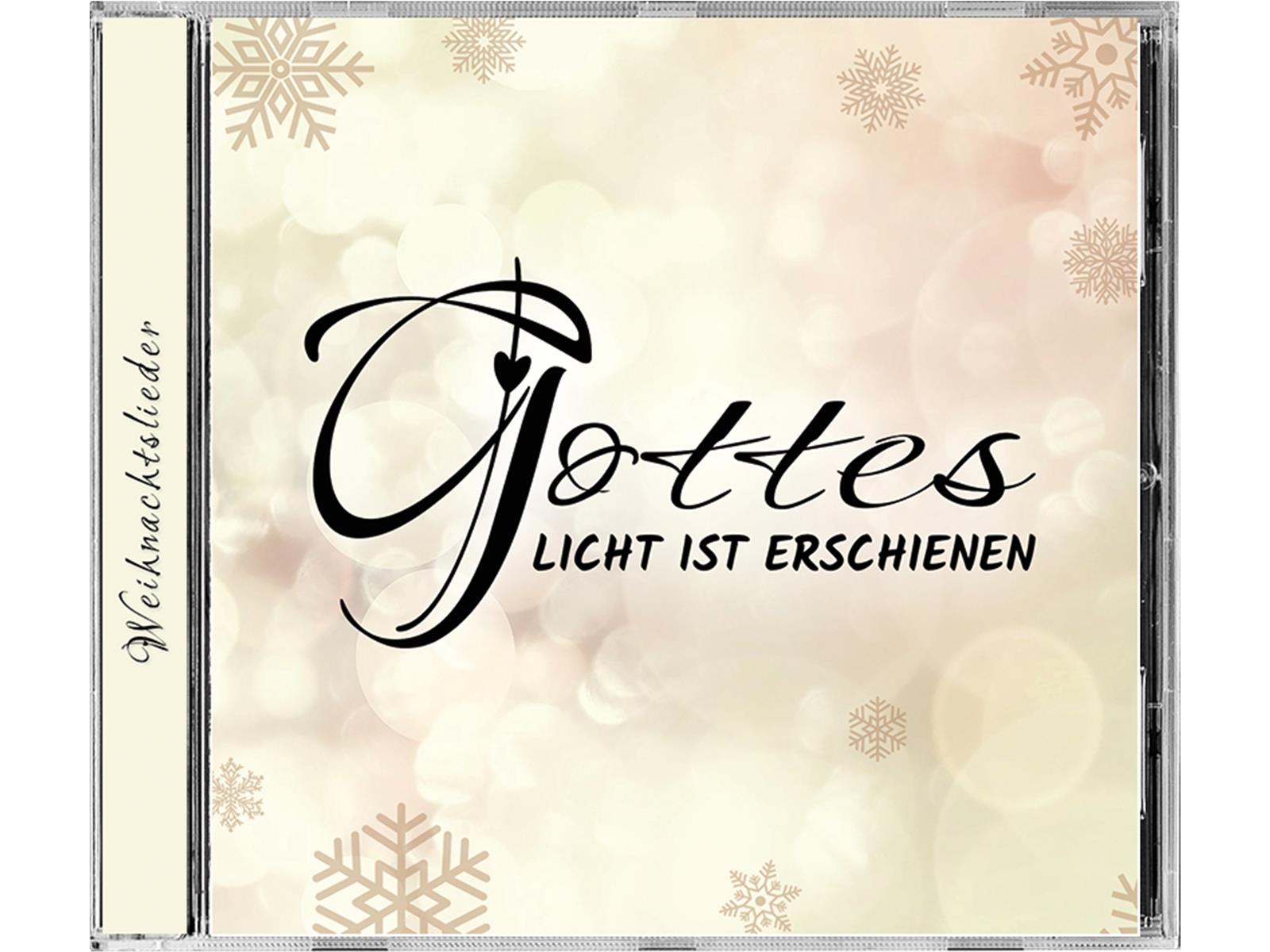 Gottes Licht ist erschienen - Weihnachslieder CD Gottes Licht ist erschienen - Weihnachslieder CD