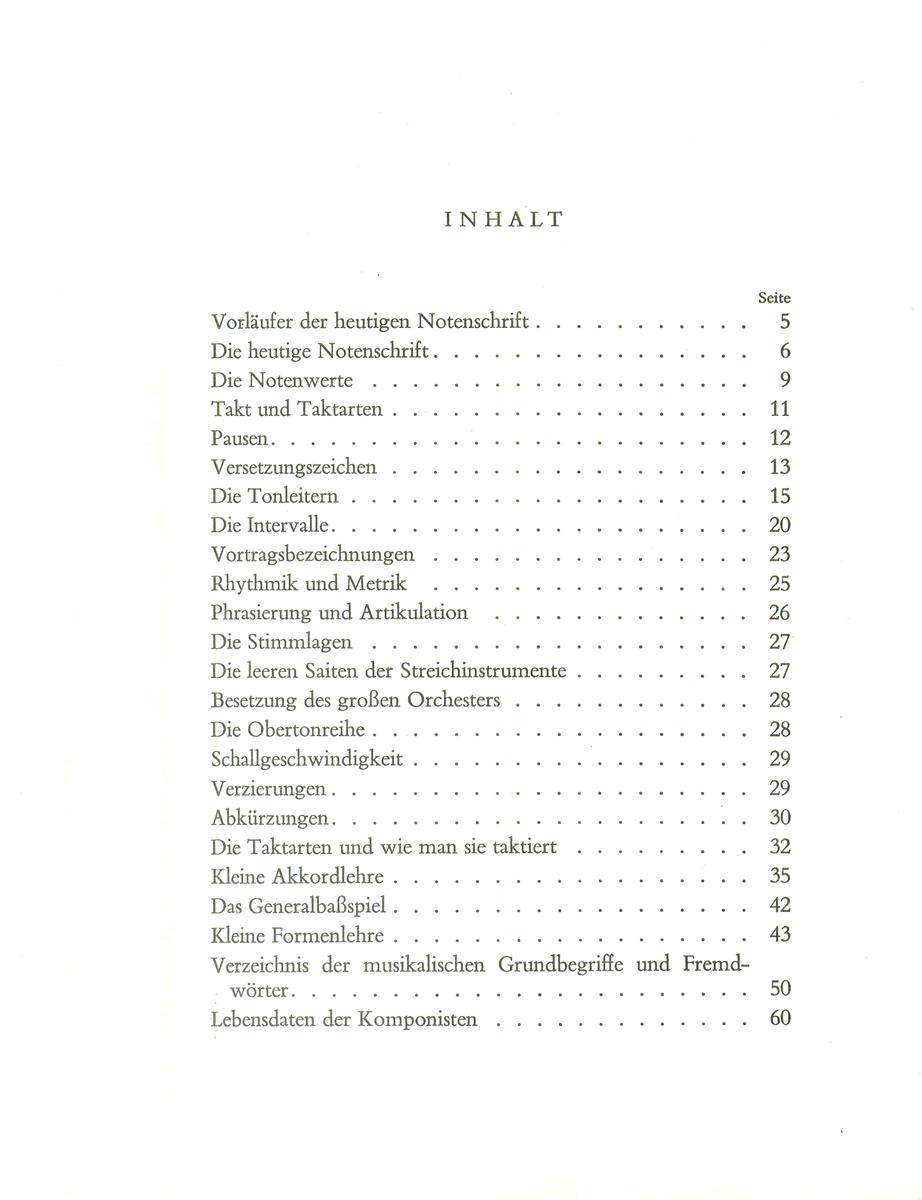 Was man über Musik wissen muss, Schneider - Antiquariat