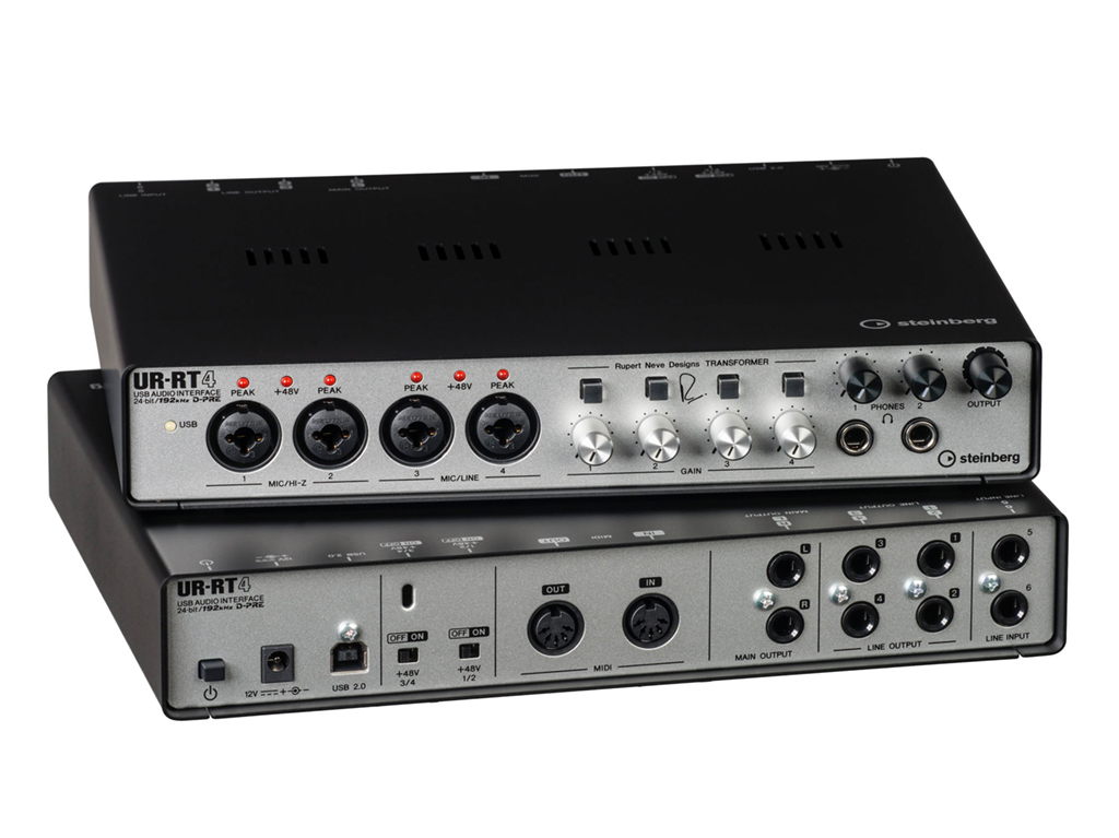 USB-Audiointerface Steinberg UR-RT4 EU + Cubase Pro USB-Audiointerface Steinberg UR-RT4 EU + Cubase Pro