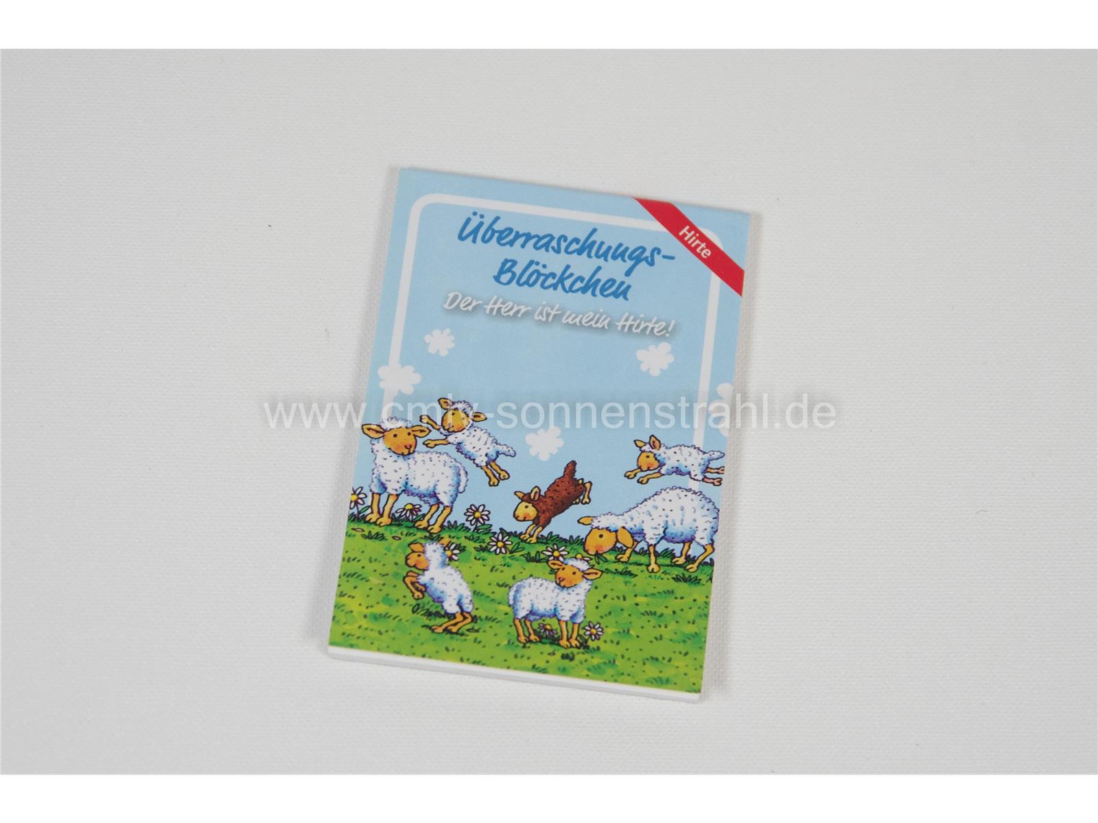 Überraschungs-Blöckchen Schäfchen Überraschungs-Blöckchen Schäfchen