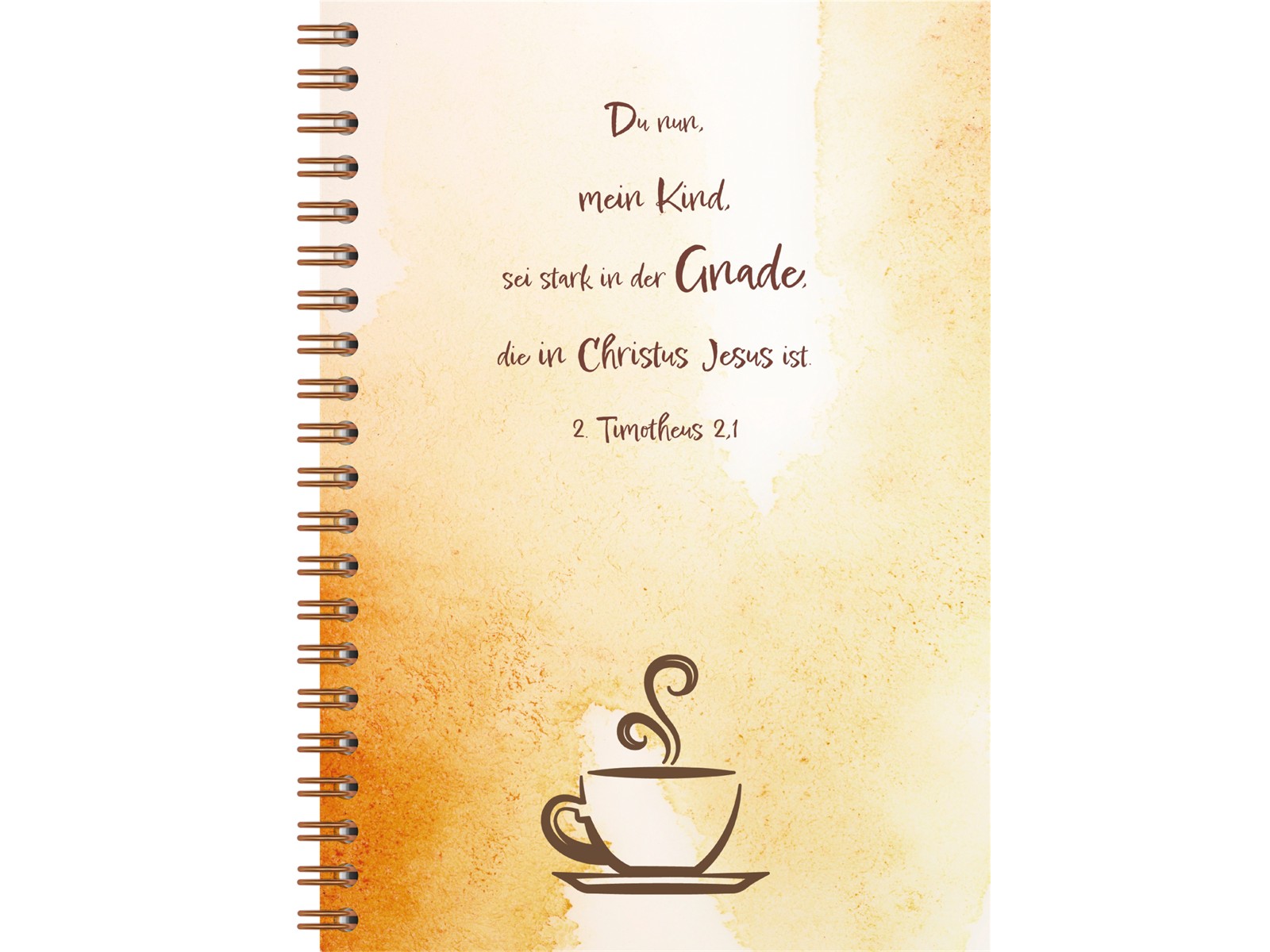 Notizblock - Kaffee 2.Timotheus 2,1 Notizblock - Kaffee 2.Timotheus 2,1