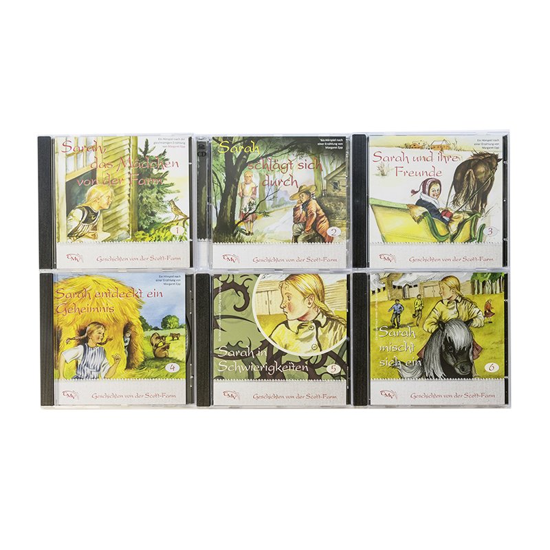 Sarah Scott - CD-Set (20961-20966) Sarah Scott - CD-Set (20961-20966)