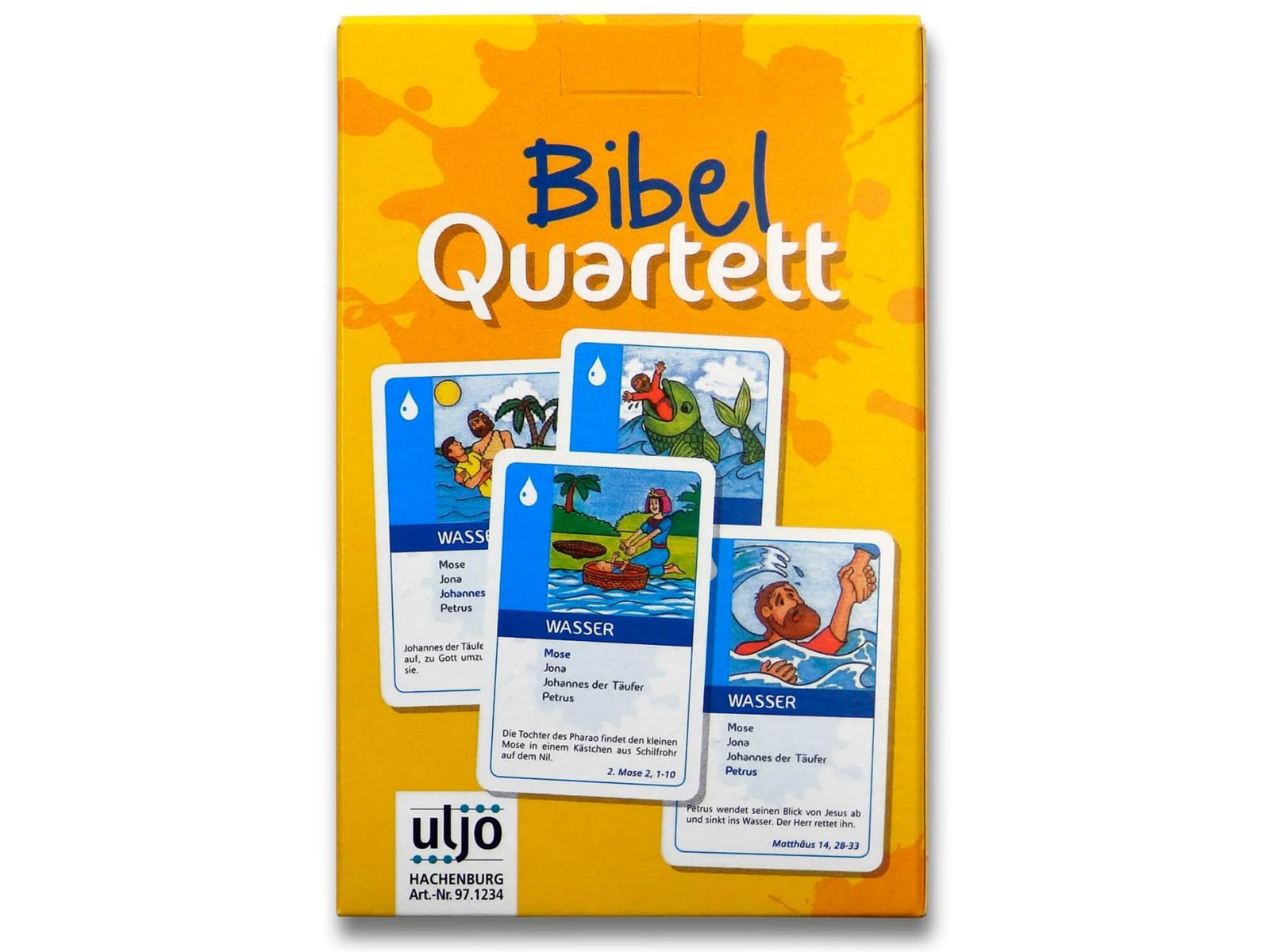 Kartenspiel - Bibel-Quartett