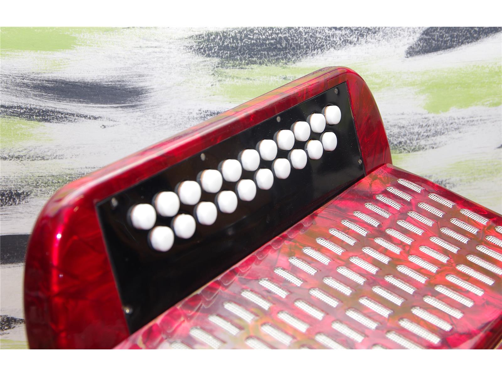 Diatonische Harmonika Meteor C-F - gebraucht