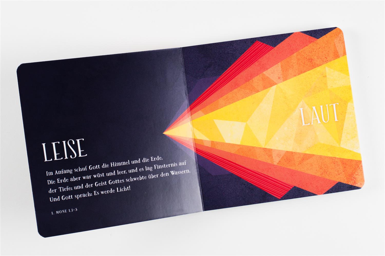 Es werde Licht - Eine Gegensätze-Fibel (Pappebuch)