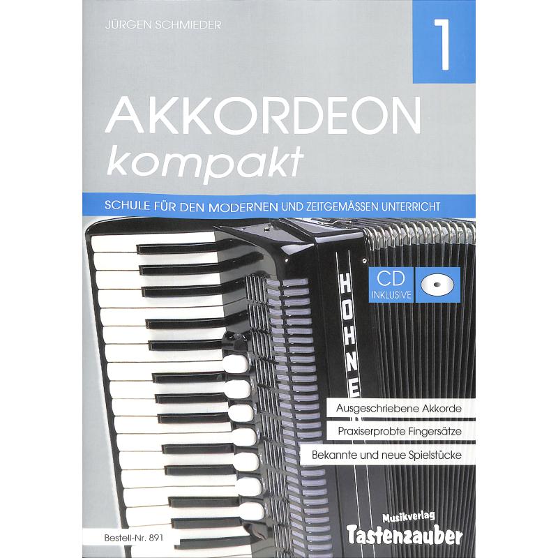 Akkordeon kompakt 1, Schmieder (+ CD) Akkordeon kompakt 1, Schmieder (+ CD)