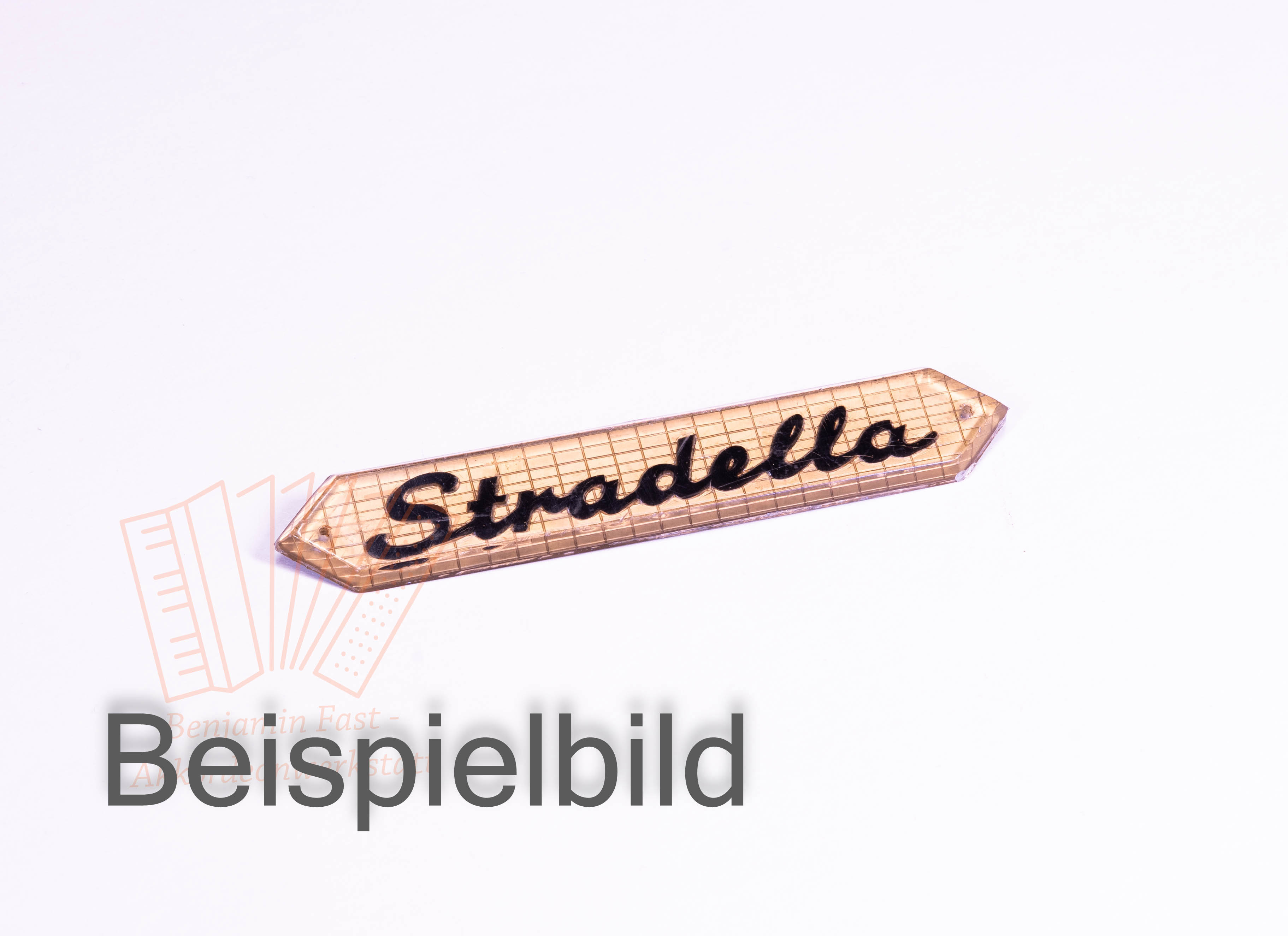 Schriftzug "Stradella" gebraucht