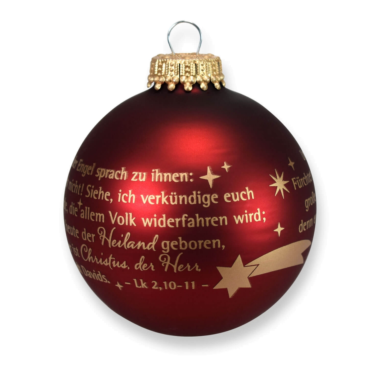 Christbaumkugel - Und der Engel sprach... Christbaumkugel - Und der Engel sprach...