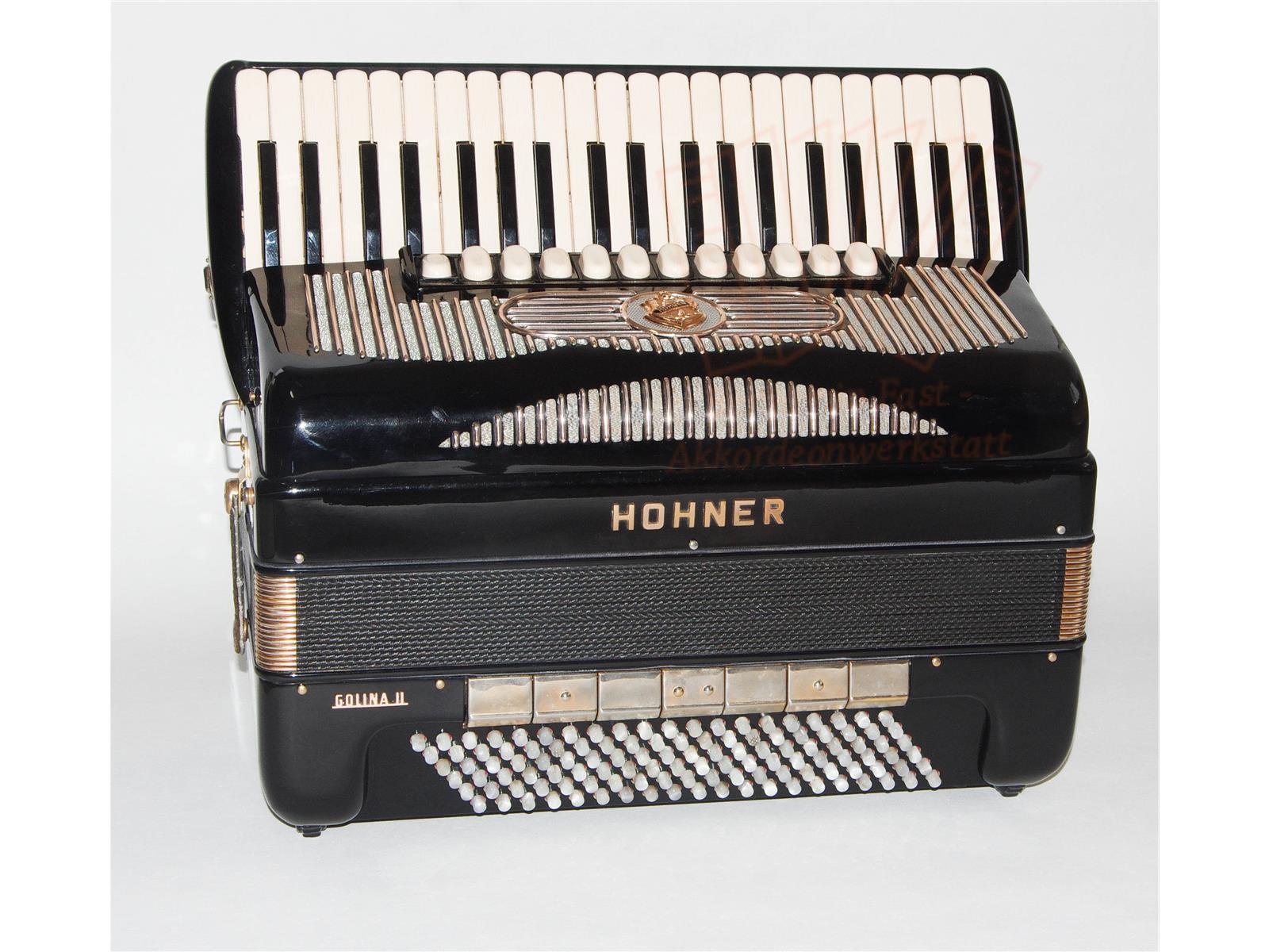 Akkordeon Hohner Golina II 41/120/V/12/7, gebraucht Akkordeon Hohner Golina II 41/120/V/12/7, gebraucht