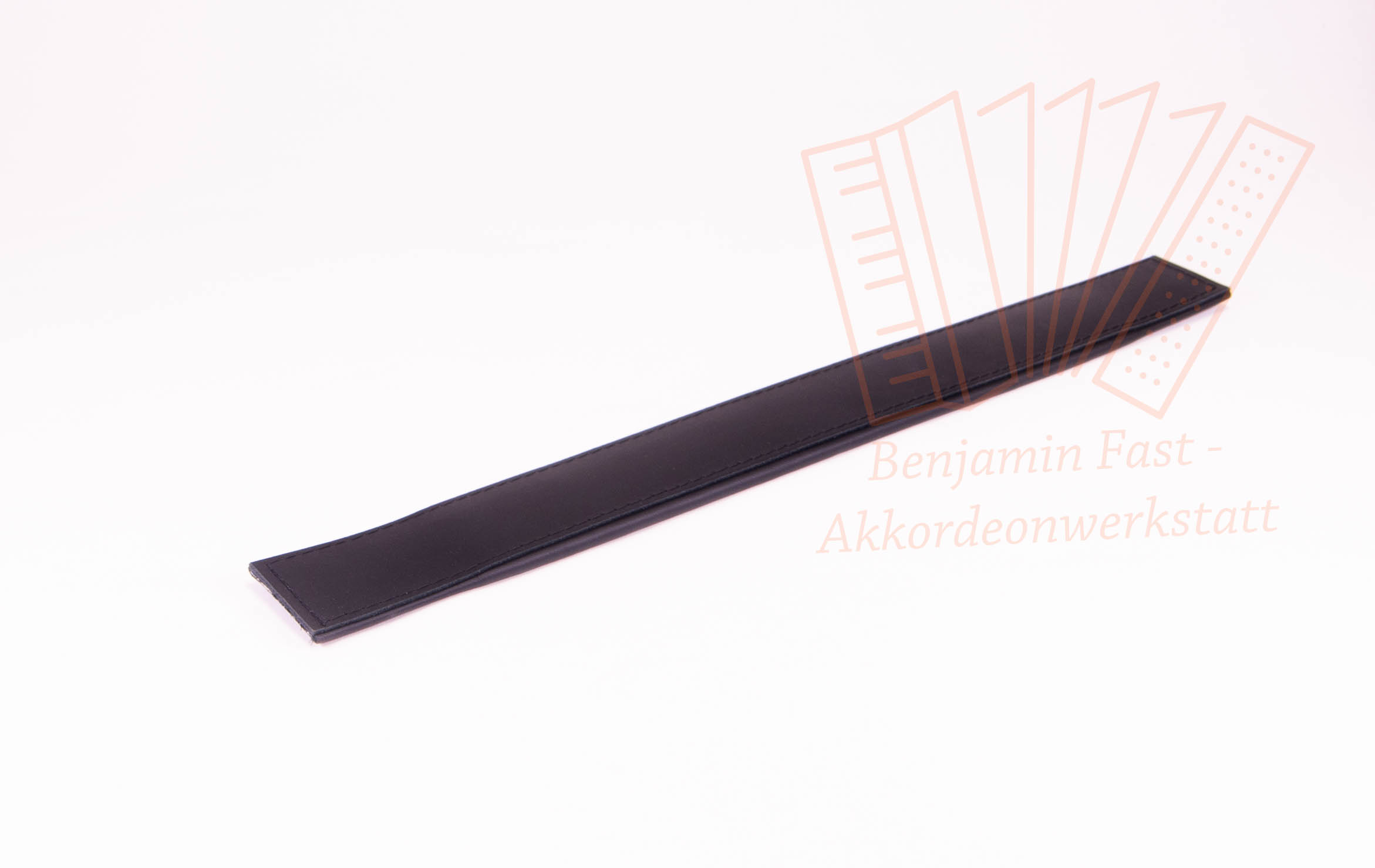 Bassband 530x50 Echtleder- 120 Bass - schwarz