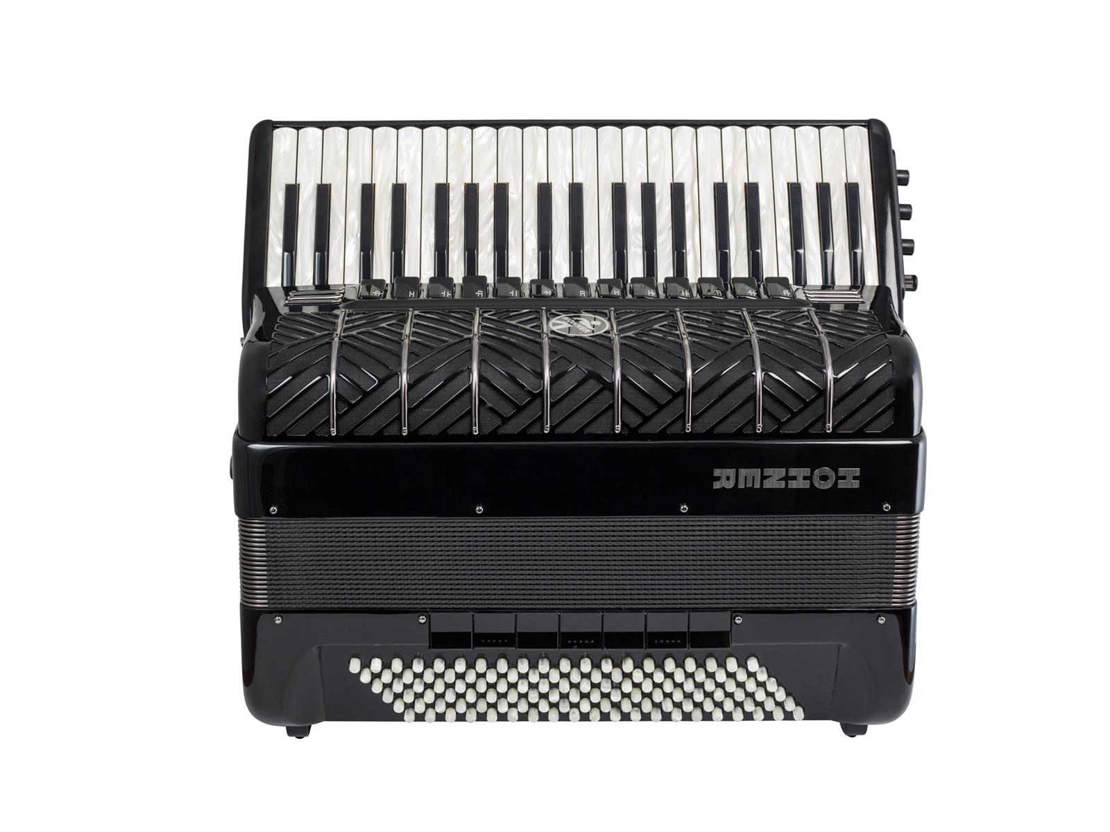 Akkordeon Hohner Mattia IV 120 Bass Perloid-Tasten