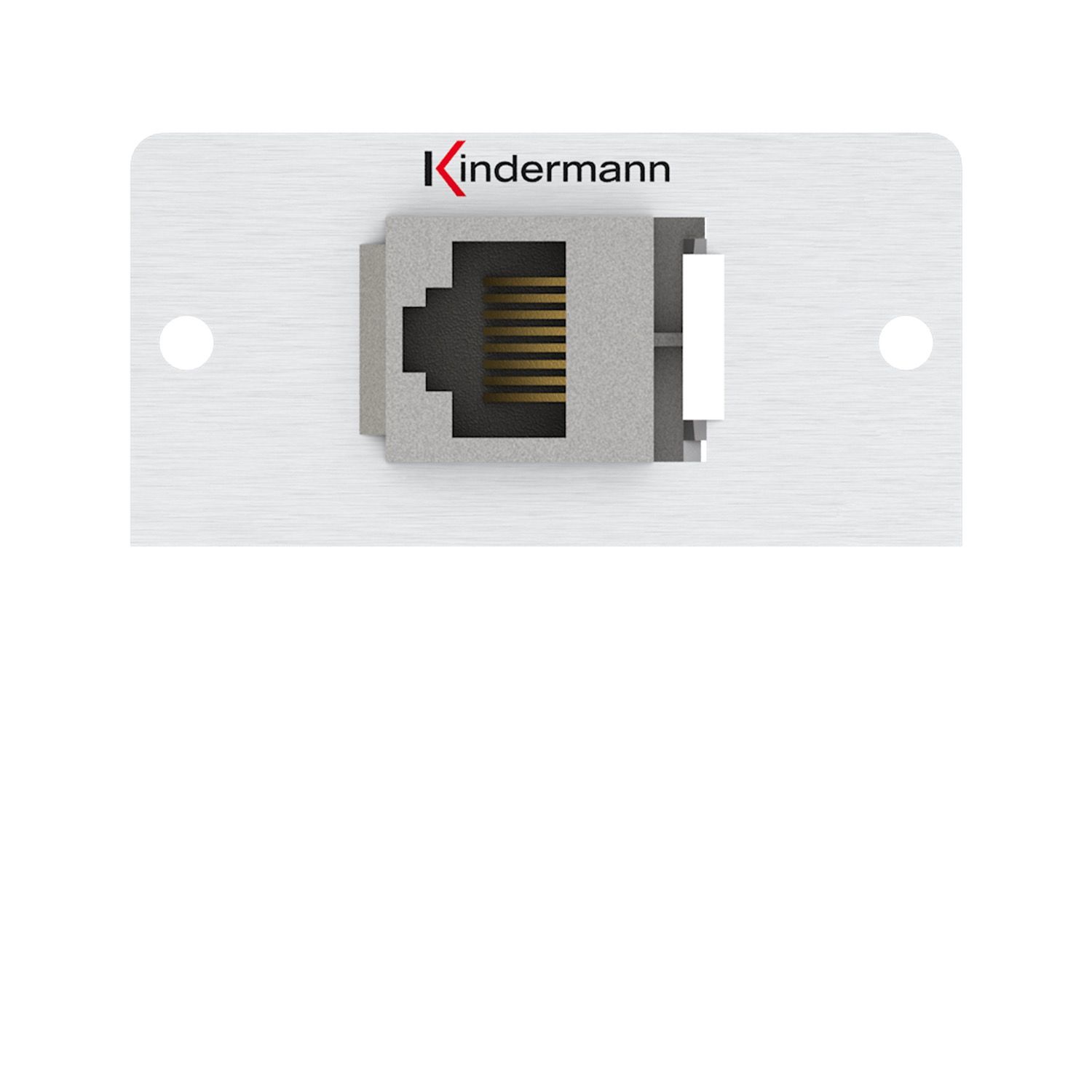 Blende Konnect 50 Alu Cat-6A (RJ45) Blende Konnect 50 Alu Cat-6A (RJ45)