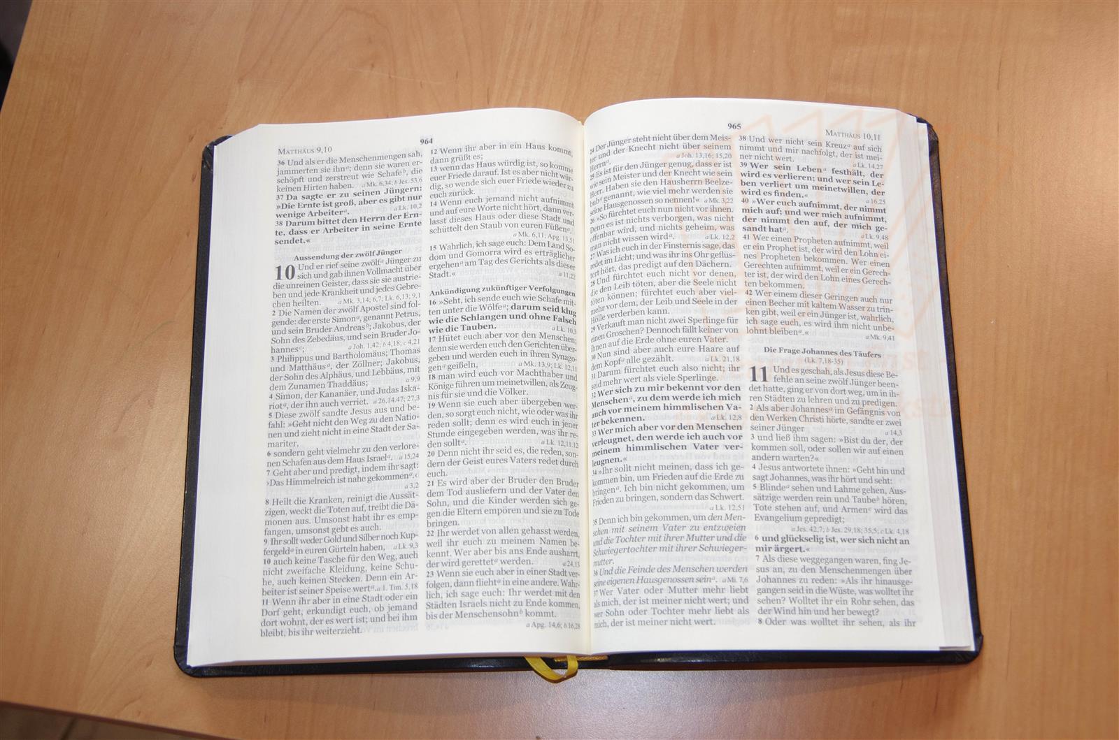 NeueLuther Bibel Großausgabe schwarz - Abverkauf