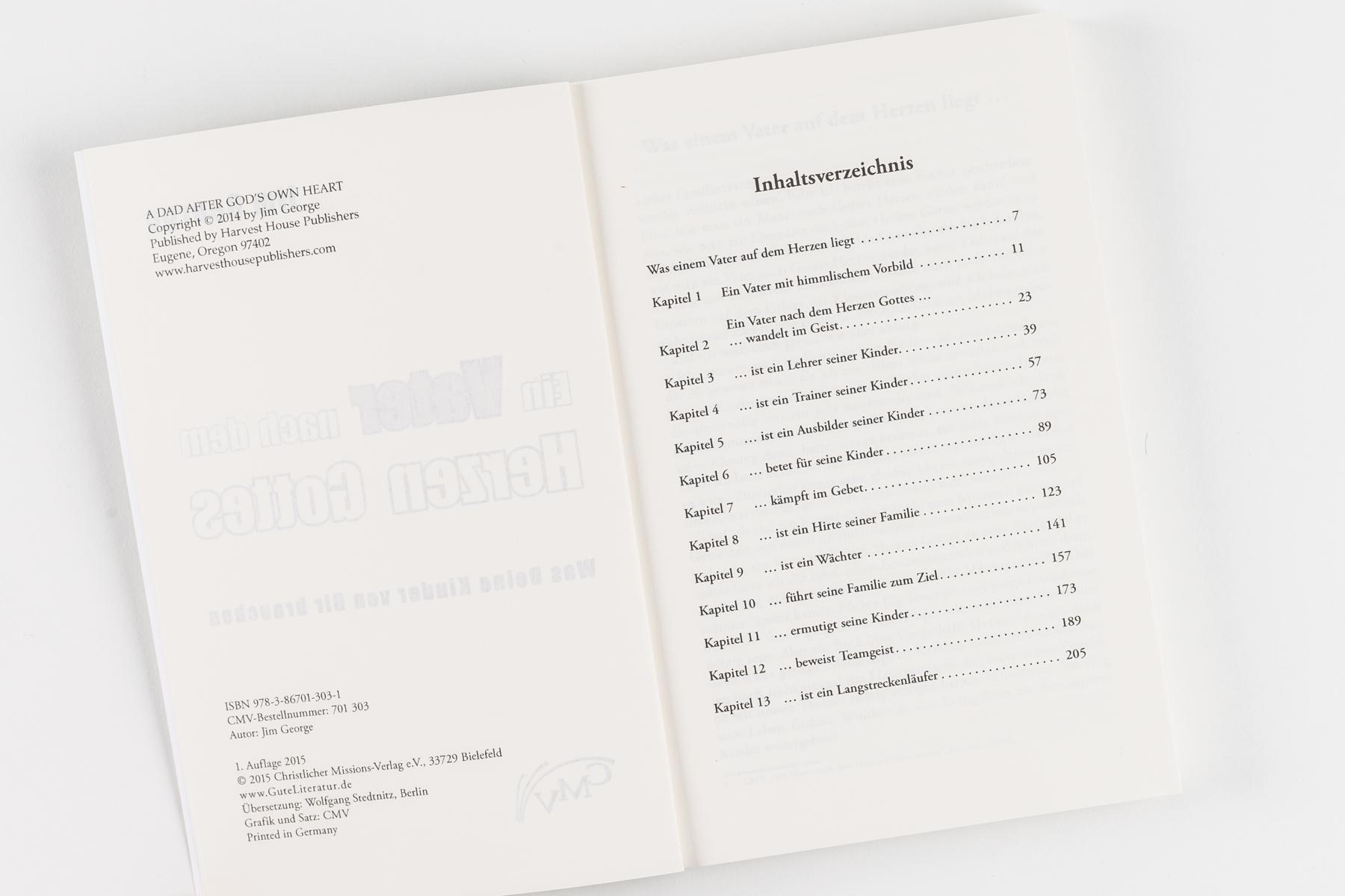 Ein Vater nach dem Herzen Gottes Ein Vater nach dem Herzen Gottes