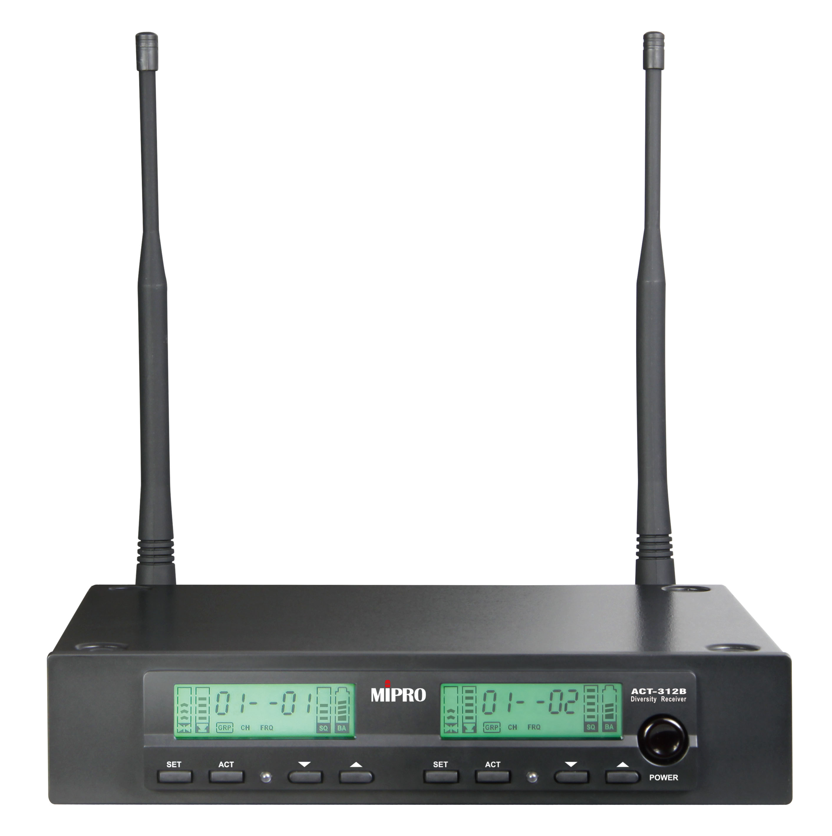 Funkempfänger ACT-312B 2-Kanal Funkempfänger ACT-312B 2-Kanal 823 - 832 MHz (8AD)