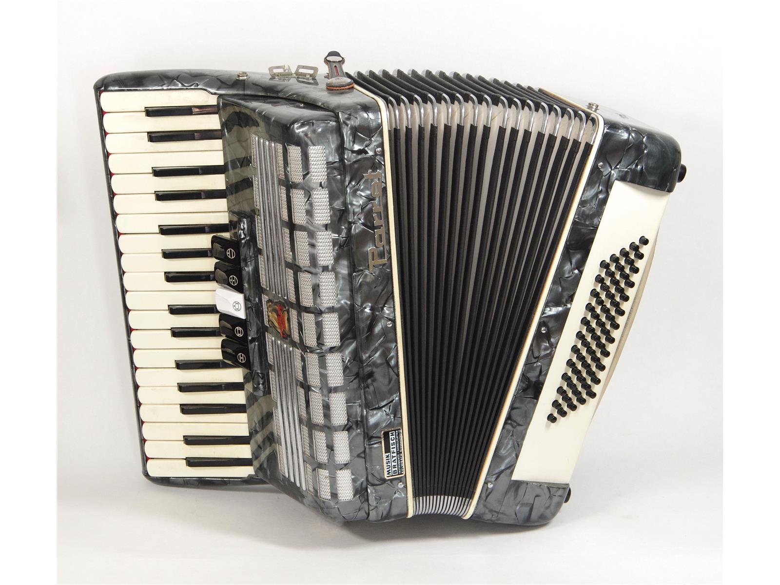 Akkordeon Parrot 60 grau LMM 34/60/III/5 Akkordeon Parrot 60 grau LMM 34/60/III/5