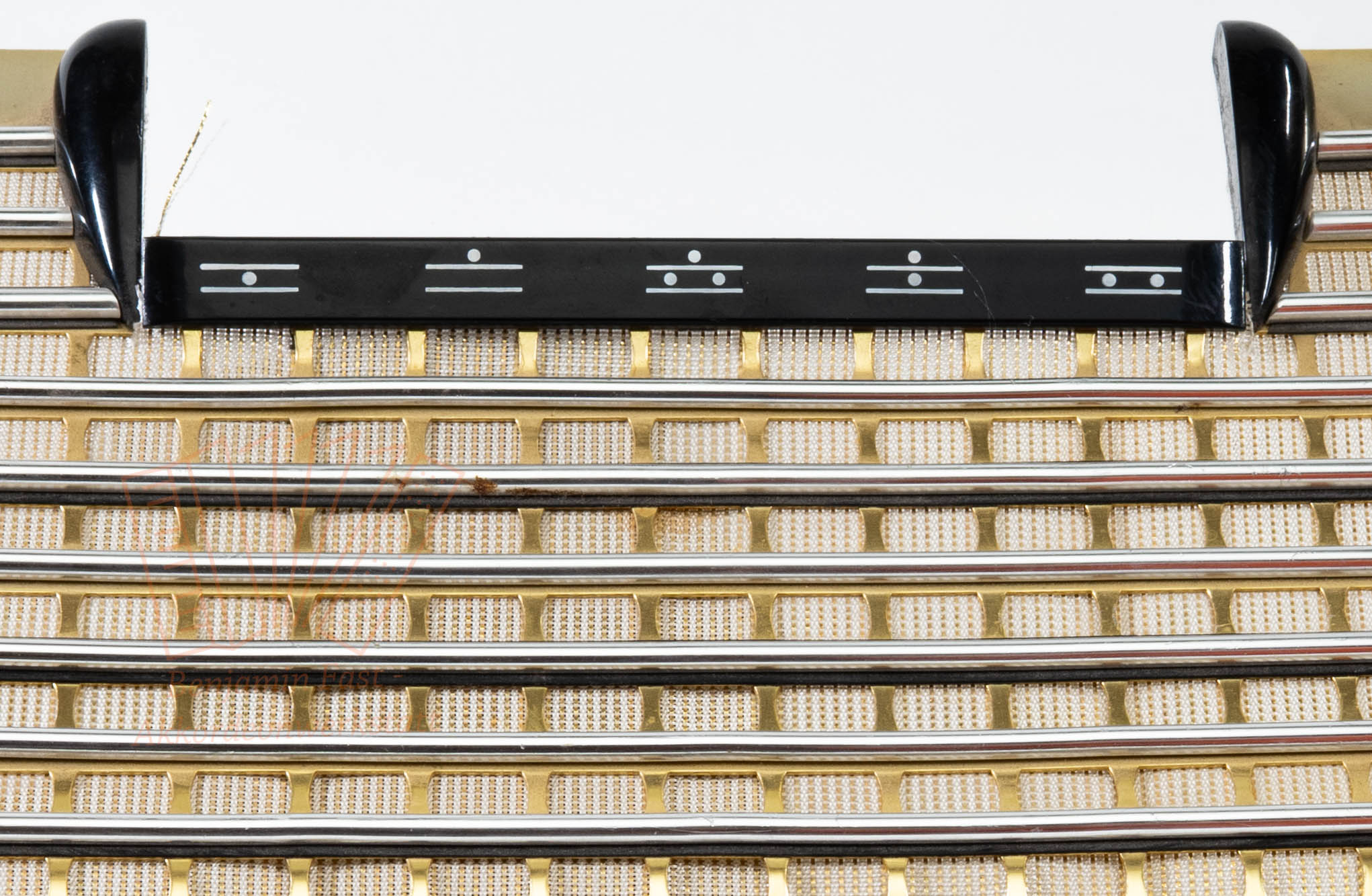 Diskantverdeck Hohner Concerto III schwarz/gold - gebraucht