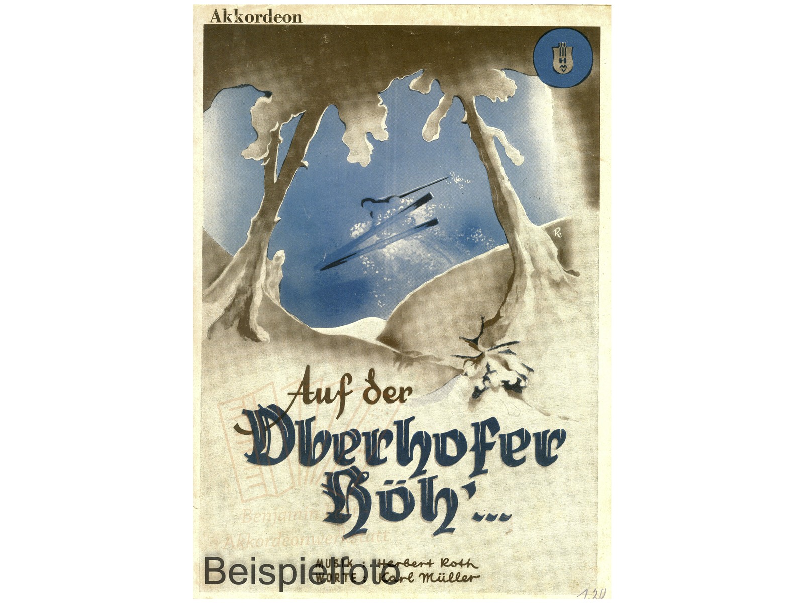 Auf der Oberhofer Höh', Einzelausgabe - Antiquariat