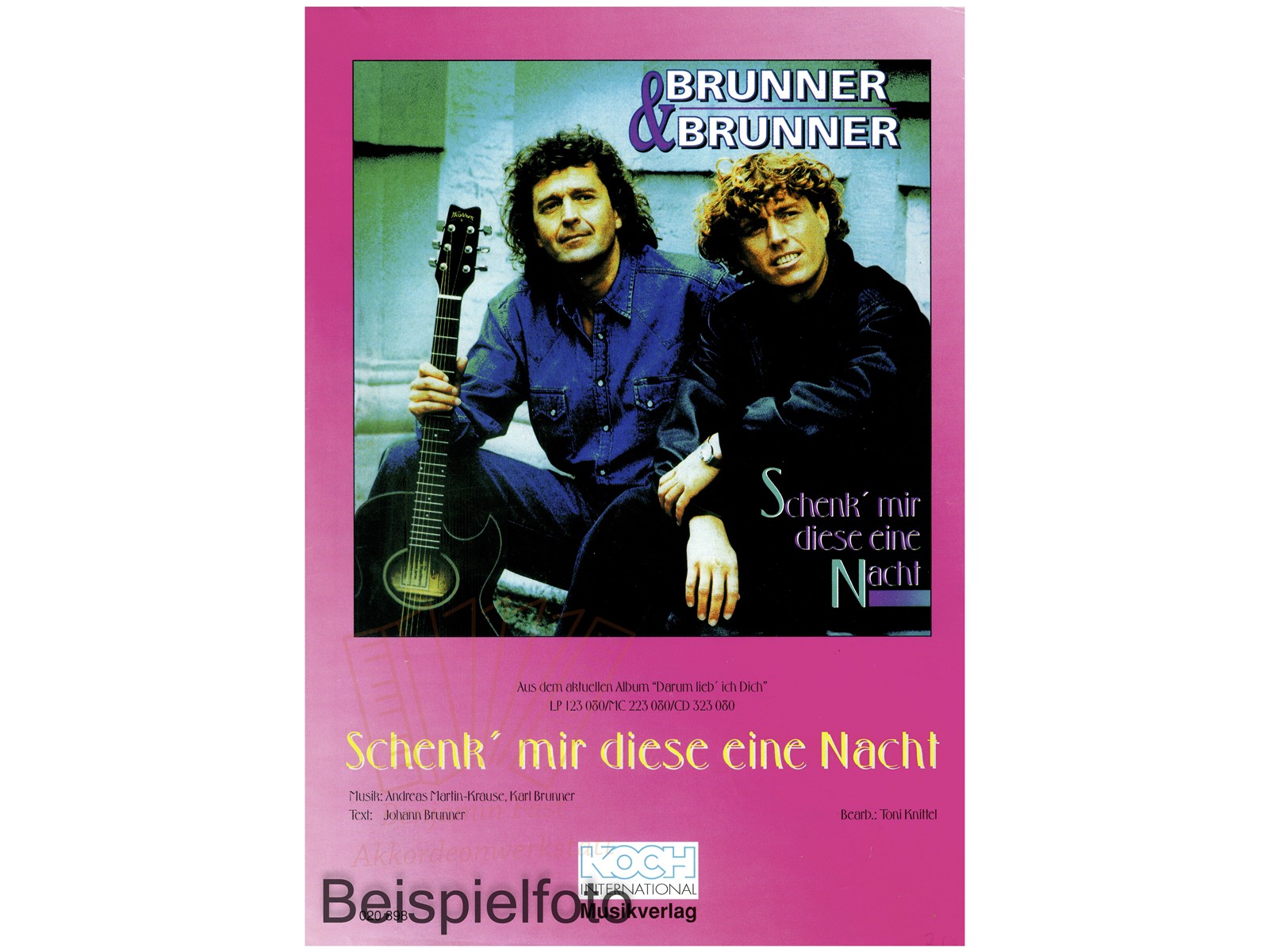 Schenk' mir diese eine Nacht, Einzelausgabe - Antiquariat