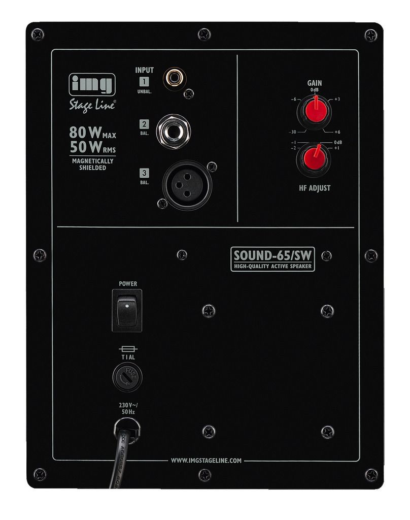 Aktivlautsprecher SOUND-65/SW Monacor Paar Aktivlautsprecher SOUND-65/SW Monacor Paar