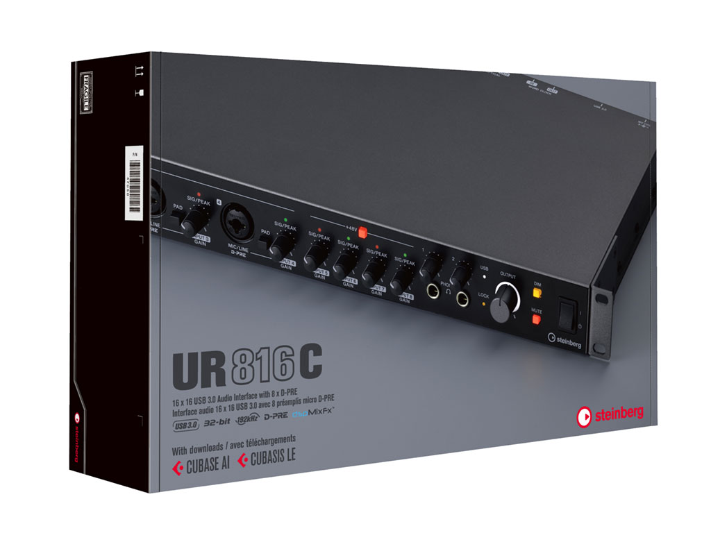 USB 3.0 Audiointerface Steinberg UR816C