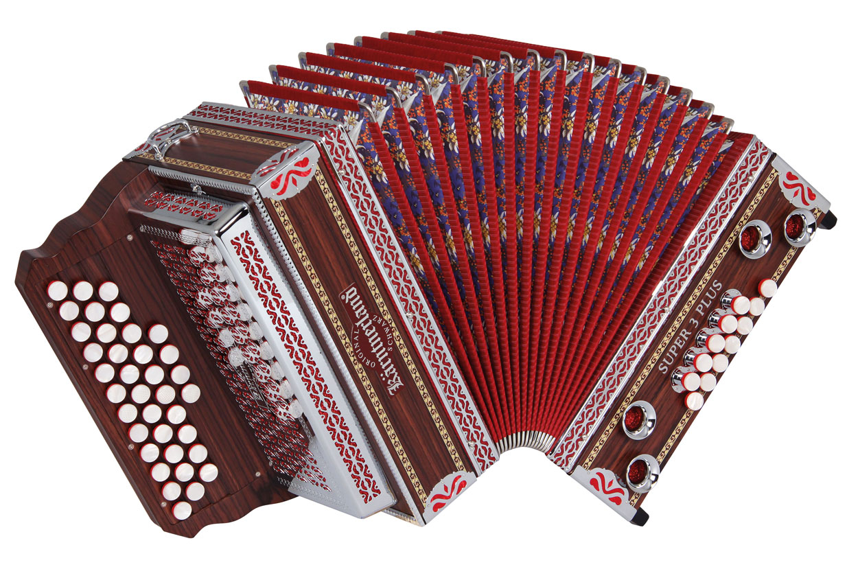 Steirische Harmonika Kärntnerland Super 3 Plus C/F/Bb