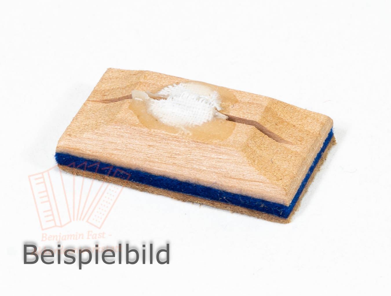 Bassklappe Holz 34x19mm gebraucht