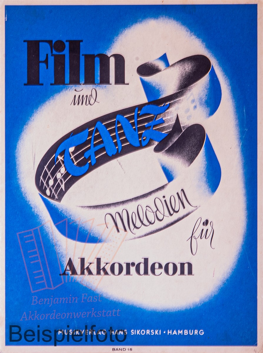 Film und Tanz 15 Akkordeon - Noten - Antiquariat