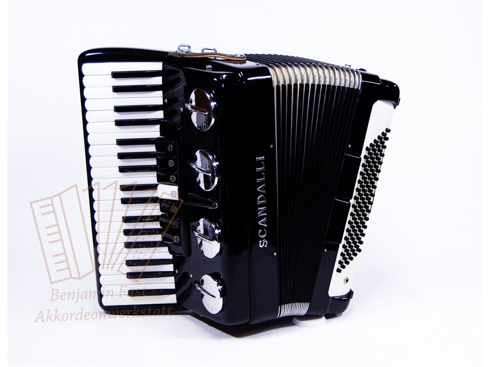 Akkordeon Scandalli Saxophonklappen gebraucht