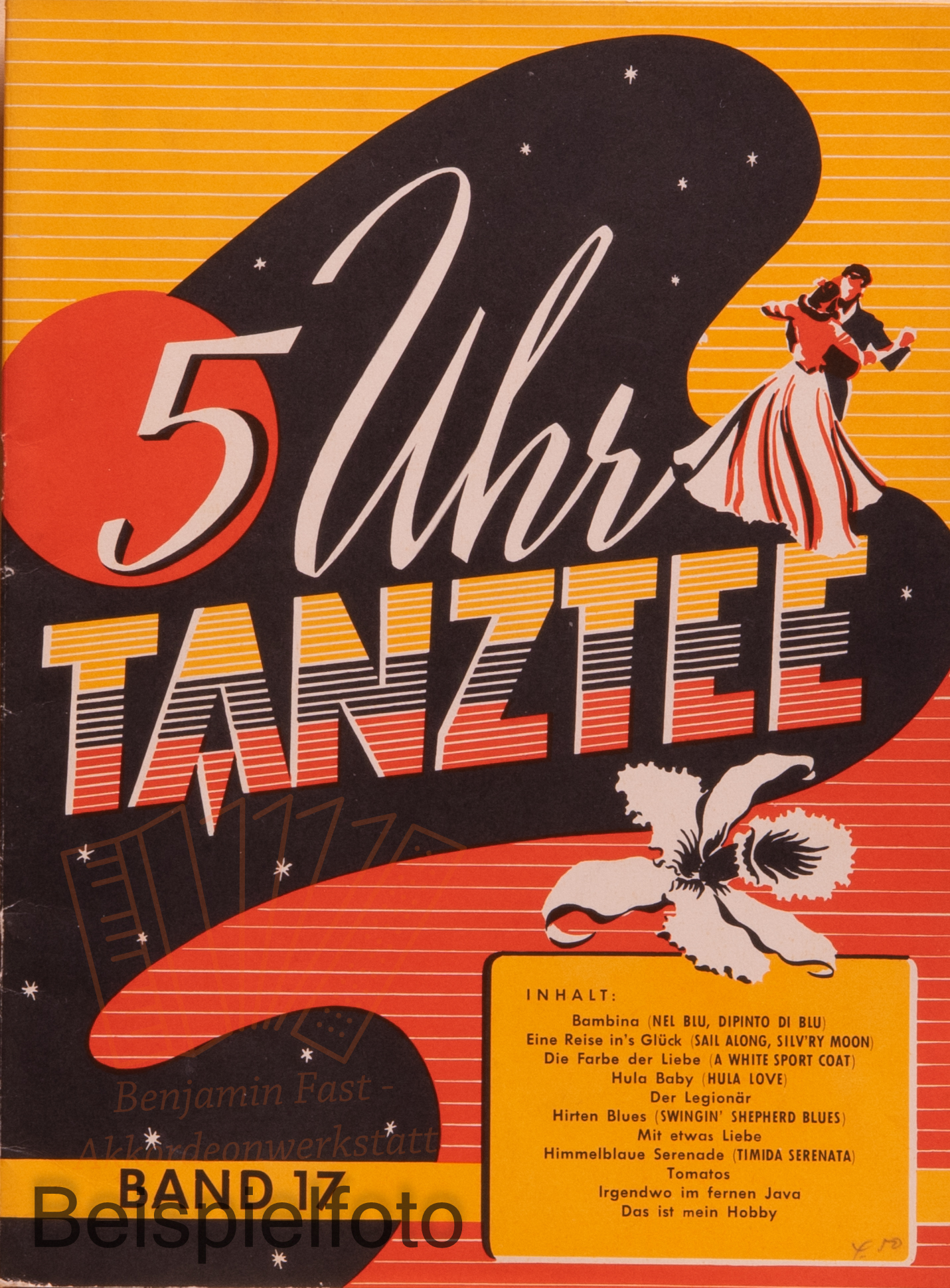 5 Uhr Tanztee Bd.  17- Antiquariat