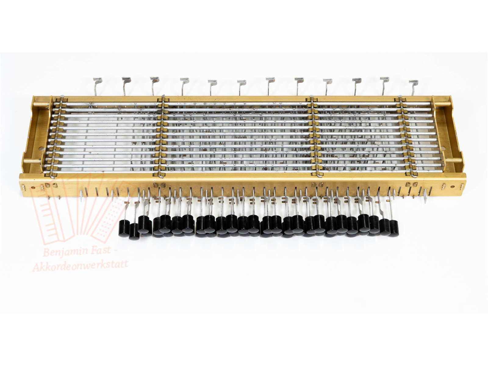 Bassmechanik Akkordeinheit Hohner Arietta II M, gebraucht