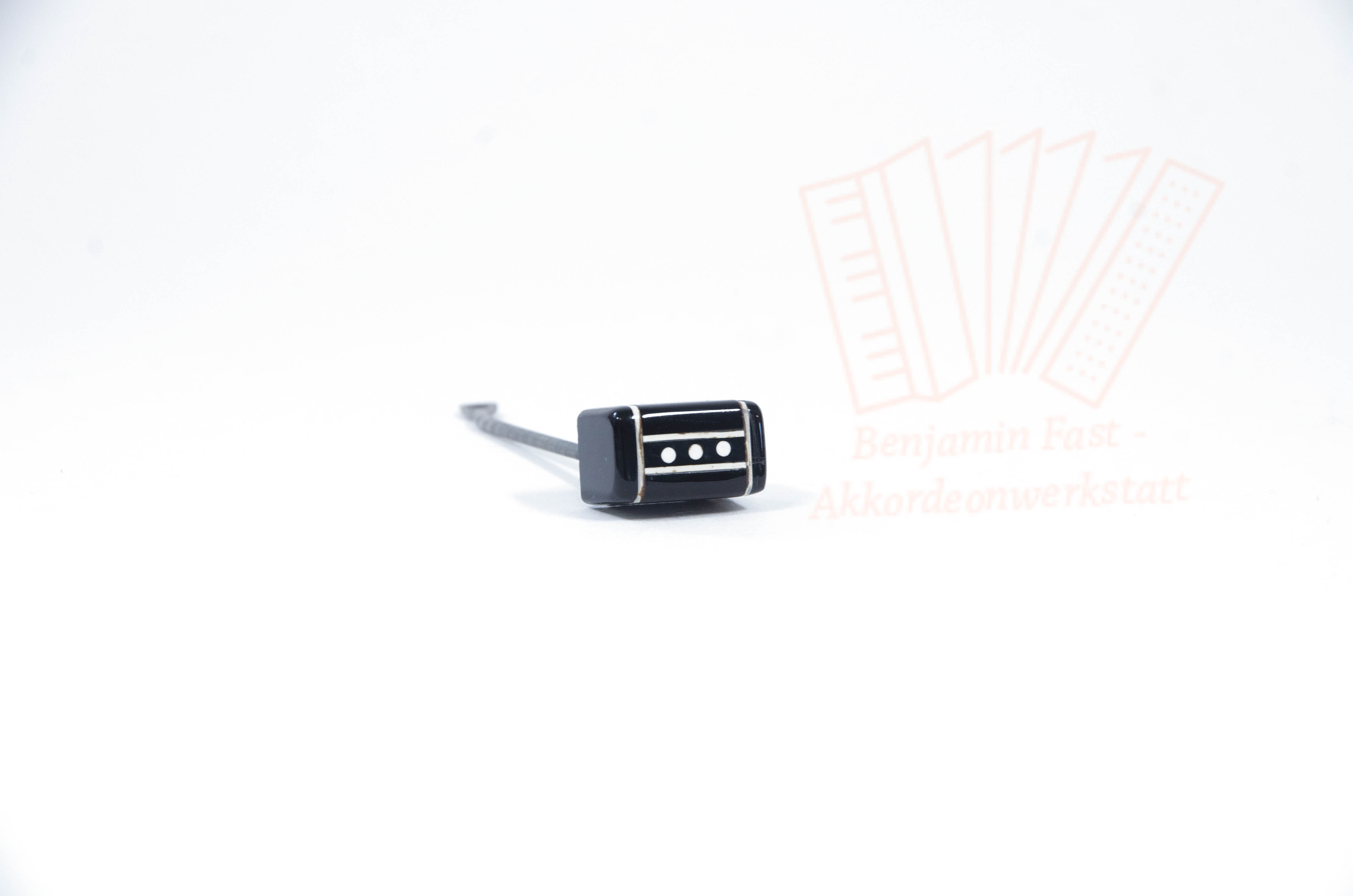 Registerdrücker Diskant Hohner alt gebraucht