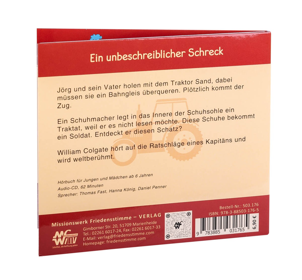 Hörbuch CD - Ein unbeschreiblicher Schreck Hörbuch CD - Ein unbeschreiblicher Schreck