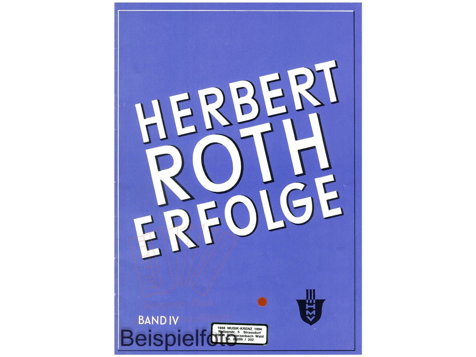 Herbert Roth Erfolge 4 - Antiquariat