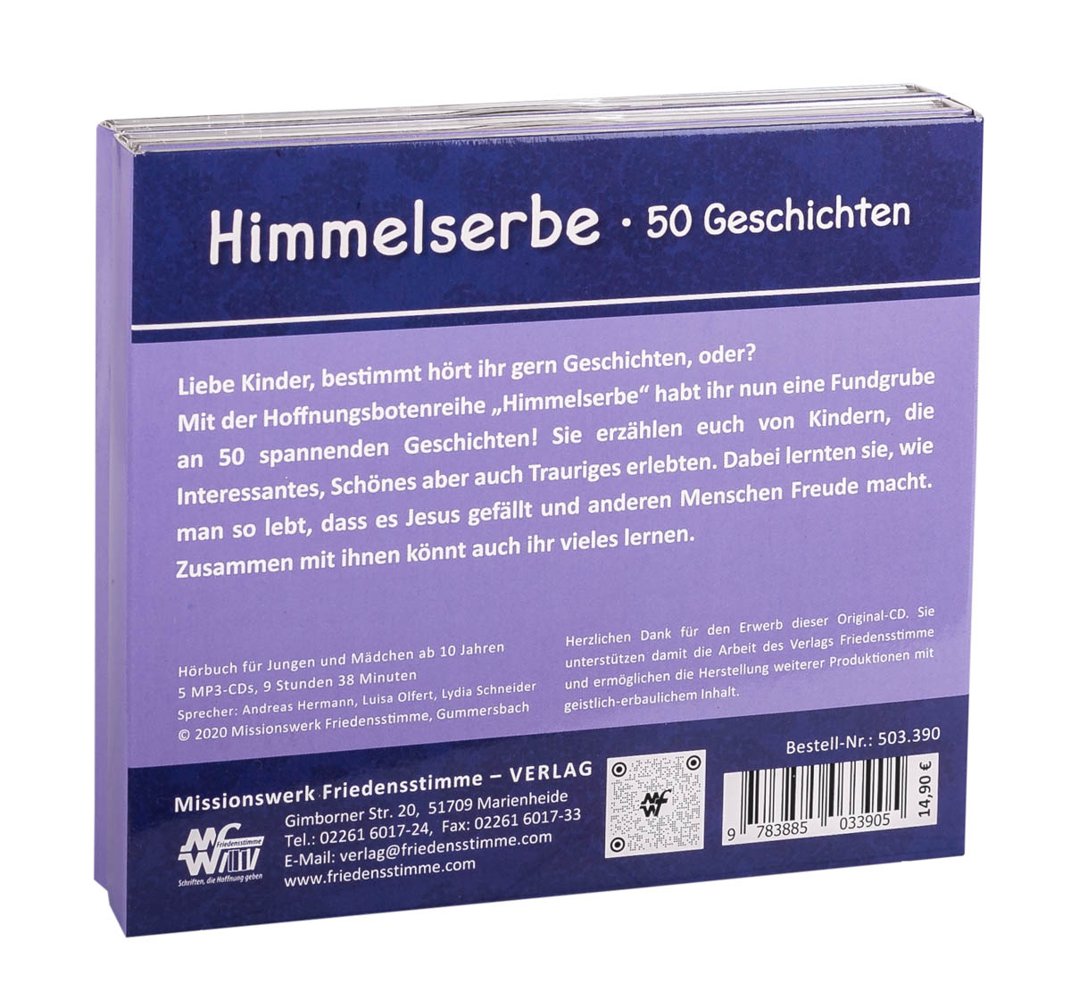 Himmelserbe, Hörbuch 5 CDs
