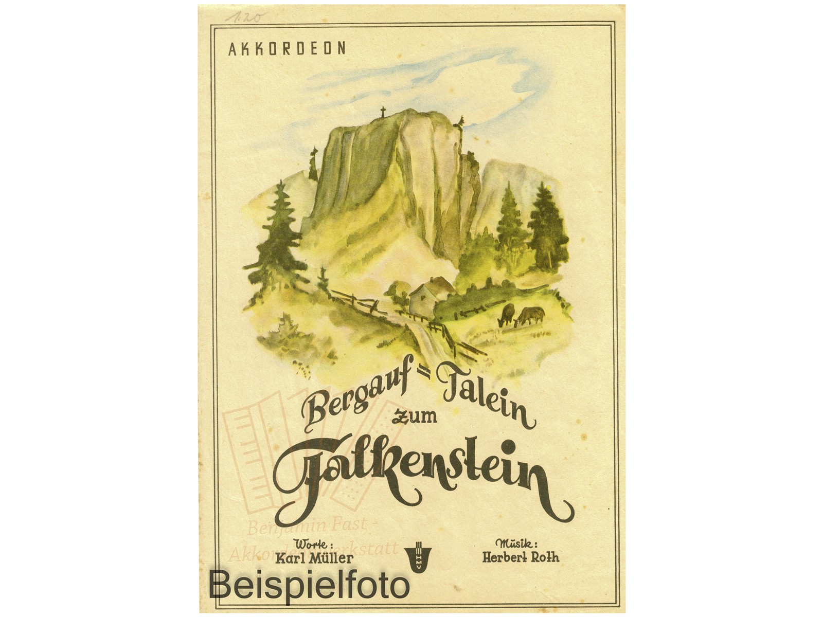 Bergaus, talein zum Falkenstein, Einzelausgabe - Antiquariat Bergaus, talein zum Falkenstein, Einzelausgabe - Antiquariat
