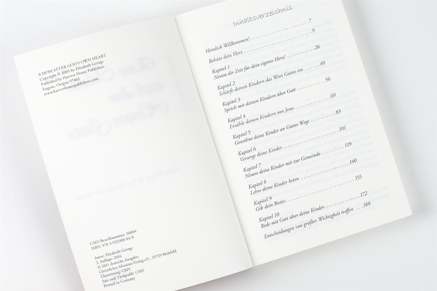 Eine Mutter nach dem Herzen Gottes Eine Mutter nach dem Herzen Gottes