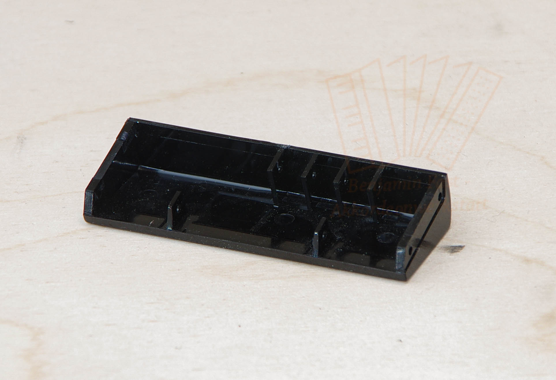 Registerdrücker Bass glatt Hohner