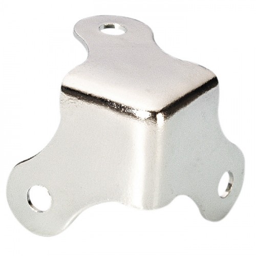 Ecke dreischenklig klein vernickelt Ecke dreischenklig klein vernickelt